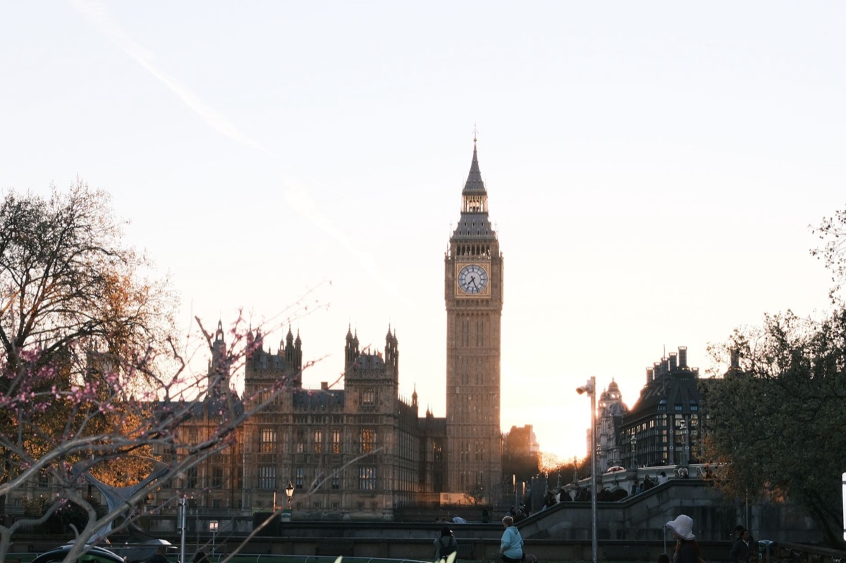 Das Wahrzeichen Big Ben in London