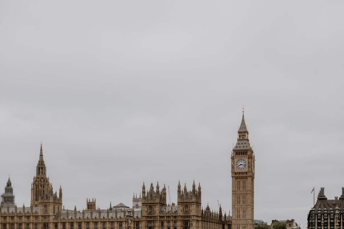 Il Big Ben e il Palazzo di Westminster a Londra
