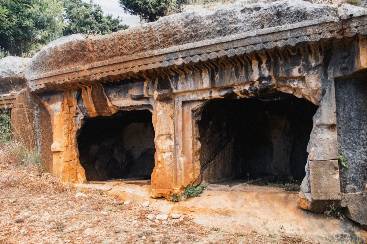 古代岩石建築