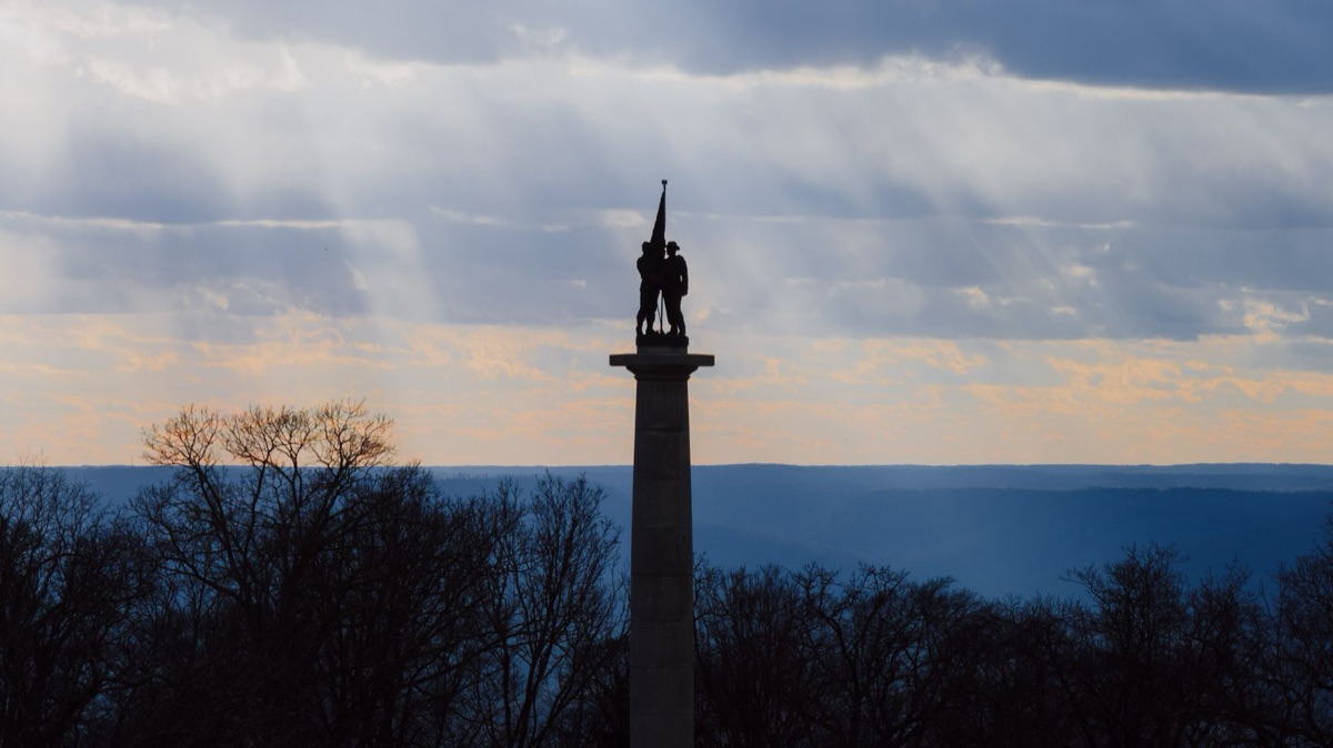 Memorial to Civil War in Atlanta