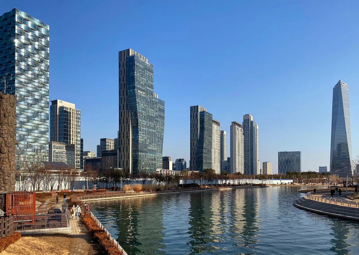 南韓城市、天際線、河流、摩天大樓、風景、論敦、城市風景、都市、仁川、南韓、南韓、南韓、論敦、仁川、仁川、仁川、仁川