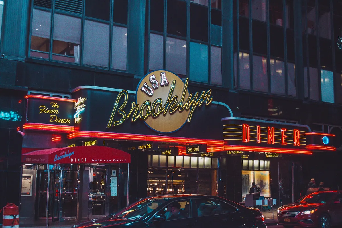 new york, new york restaurant, street, classic new york restaurant, brooklyn, restaurant, urban, city, cities, famous, nyc, new, york, food, manhattan, building